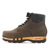 [Caffe] Moritz Herren Clog Boots mit biegsamer nachhaltiger holzsohle, farbe: caffe braun, holzclogs woody schuhe, woody shoes, handgemachte holzschuhe aus österreich kärnten