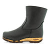 [Cervo Nero] Nena Damen Clog Stiefelette mit biegsamer nachhaltiger holzsohle, farbe: cerv nero (schwarz), holzclogs woody schuhe, woody shoes, handgemachte holzschuhe aus österreich kärnten