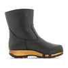 [Cervo Nero] Nena Damen Clog Stiefelette mit biegsamer nachhaltiger holzsohle, farbe: cerv nero (schwarz), holzclogs woody schuhe, woody shoes, handgemachte holzschuhe aus österreich kärnten
