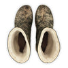 [Noirgold] Nena Damen Clog Stiefelette mit biegsamer nachhaltiger holzsohle, holzclogs woody schuhe, woody shoes, handgemachte holzschuhe aus österreich kärnten, farbe: noirgold (gold mit schwarzen cracks)