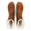 [Tabacco] Nena Damen Clog Stiefelette mit biegsamer nachhaltiger holzsohle, farbe: tabacco (braun), holzclogs woody schuhe, woody shoes, handgemachte holzschuhe aus österreich kärnten