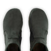 [Nero] Olga Damen Clog Stiefelette mit biegsamer nachhaltiger holzsohle, farbe: nero (schwarz), holzclogs woody, woody schuhe, woody shoes, handgemachte holzschuhe aus österreich, kärnten