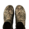 [Noirgold] Olga Damen Clog Stiefelette mit biegsamer nachhaltiger holzsohle, holzclogs woody, woody schuhe, woody shoes, handgemachte holzschuhe aus österreich, kärnten, farbe: noirgold (gold mit schwarzen cracks)
