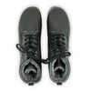 [Cervo Nero] Pascal Herren Clog Stiefel mit biegsamer nachhaltiger holzsohle, farbe: cervo nero schwarz, holzclogs woody schuhe, woody shoes, handgemachte holzschuhe aus österreich kärnten