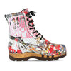 [Kaiser Franz Joseph] Pascal Herren Clog Stiefel mit biegsamer nachhaltiger holzsohle, holzclogs woody schuhe, woody shoes, handgemachte holzschuhe aus österreich kärnten, farbe: kaiser franz joseph (multicolor)