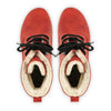 [Rosso] Pascal Herren Clog Stiefel mit biegsamer nachhaltiger holzsohle, holzclogs woody schuhe, woody shoes, handgemachte holzschuhe aus österreich kärnten, farbe: rosso (rot)