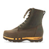 [Caffe] Paul Herren Clog Stiefel mit biegsamer Sohle aus nachhaltigem Weidenholz, Farbe: caffe (kaffeebraun)