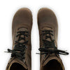 [Caffe] Ramona Clog Stiefel von woody Schuhe. Damen Stiefel mit hohem Schaft bestellen. Holzclog Stiefel. Holzstiefel. Stiefel für Damen handgemacht. Handgemachte Stiefel kaufen., farbe: caffe (braun)Ramona von woody Schuhe. Damen Stiefel mit hohem Schaft bestellen. Holzclog
