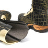 [Cocco Gold-Alaska Gold] Ramona Fell Damen Clog Stiefel, farbe: cocco gold - alaska gold. stiefel, winterclog, winterclogs. damenstiefel clogs weiss. damen fellschuhe bestellen, fellclogs, weisse fellstiefel mit holzschuhe, holzclogs fell kaufen.