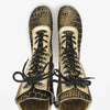 [Cocco Gold-Alaska Gold] Ramona Fell Damen Clog Stiefel, farbe: cocco gold - alaska gold. stiefel, winterclog, winterclogs. damenstiefel clogs weiss. damen fellschuhe bestellen, fellclogs, weisse fellstiefel mit holzschuhe, holzclogs fell kaufen.
