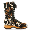 [Fell Kombi] Ramona Fell Damen Clog Stiefel im Leopard Design. Holzschuhe Damen, Damenstiefel clogs damen ramona fell, farbe: fell kombi (Kuhfell-Print). stiefel, winterclog, winterclogs. damenstiefel clogs weiss. damen fellschuhe bestellen, fellclogs, weisse fellstiefel mit holzschuhe, holzclogs fell kaufen.