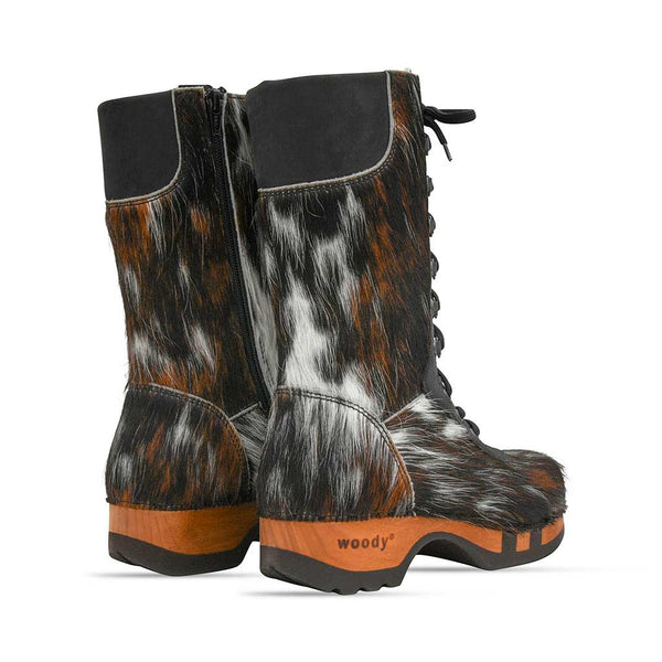 [Fell Natur] Ramona Fell Damen Clog Stiefel, farbe: Naturfell. stiefel, winterclog, winterclogs. damenstiefel clogs. damen fellschuhe bestellen, fellclogs, weisse fellstiefel mit holzschuhe, holzclogs fell kaufen.