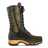 [Cocco Gold] Ramona Fell Damen Clog Stiefel, farbe: cocco gold. stiefel, winterclog, winterclogs. damenstiefel clogs weiss. damen fellschuhe bestellen, fellclogs, weisse fellstiefel mit holzschuhe, holzclogs fell kaufen.