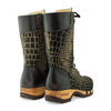 [Cocco Gold] Ramona Fell Damen Clog Stiefel, farbe: cocco gold. stiefel, winterclog, winterclogs. damenstiefel clogs weiss. damen fellschuhe bestellen, fellclogs, weisse fellstiefel mit holzschuhe, holzclogs fell kaufen.