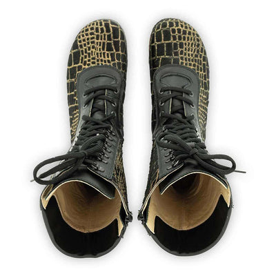 [Cocco Gold] Ramona Fell Damen Clog Stiefel, farbe: cocco gold. stiefel, winterclog, winterclogs. damenstiefel clogs weiss. damen fellschuhe bestellen, fellclogs, weisse fellstiefel mit holzschuhe, holzclogs fell kaufen.