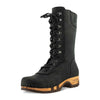 [Nero] Ramona Clog Stiefel von woody Schuhe. Damen Stiefel mit hohem Schaft bestellen. Holzclog Stiefel. Holzstiefel. Stiefel für Damen handgemacht. Handgemachte Stiefel kaufen., farbe: nero (schwarz)