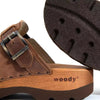 [Tabacco] Roderich Herren Clog mit Stick hirsche streumuster für herren, biegsame nachhaltige holzsohle, farbe: olivia, holzclogs woody, woody schuhe, woody shoes, handgemachte holzschuhe aus österreich, kärnten