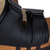 [Schwarz] Roman Herren Clog Pantolette mit biegsamer nachhaltiger holzsohle, farbe: schwarz, holzclogs woody, woody schuhe, woody shoes, handgemachte holzschuhe aus österreich, kärnten