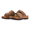 [Tabacco] Roman Herren Clog Pantolette mit biegsamer nachhaltiger holzsohle, der bestseller, farbe: tabacco-braun, holzclogs woody, woody schuhe, woody shoes, handgemachte holzschuhe aus österreich, kärnten