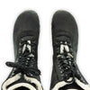 [Nero] Rosanna Damen Clog Stiefel, winter stiefel, winterclogs, winterclog. damenstiefel clogs leder. damen stiefel leder gefüttert bestellen, winterclogs, stiefel mit holzschuhe, holzclogs stiefeln kaufen. farbe: nero (schwarz)