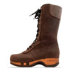[Caffe] Rosanna Damen Clog Stiefel, winter stiefel, winterclogs, winterclog. damenstiefel clogs leder. damen stiefel leder gefüttert bestellen, winterclogs, stiefel mit holzschuhe, holzclogs stiefeln kaufen. farbe: caffe