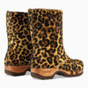 [Ghepardo] Rose Fell Damen Schlupfstiefel mit biegsamer nachhaltiger holzsohle, farbe: ghepardo (animalprint), holzclogs woody, woody schuhe, woody shoes, handgemachte holzschuhe aus österreich, kärnten