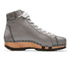 [Titan] Roxy Damen Clog Sneaker Argentino von woody Schuhe. Clogs Damen roxy, clog sneakers für damen mit hohem schaft und biegsamer nachhaltiger holzsohle, farbe: titan, holzclogs woody, woody schuhe, woody shoes, handgemachte holzschuhe aus österreich, kärnten