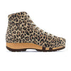 [Wildcat] Roxy Damen Clog Sneaker mit hohem schaft und biegsamer nachhaltiger holzsohle, farbe: wildcat (leopard print), holzclogs woody, woody schuhe, woody shoes, handgemachte holzschuhe aus österreich, kärnten