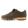 [Caffe] Sam Herren Clog Sneaker mit biegsamer nachhaltiger holzsohle, der bestseller, farbe: caffe-braun, holzclogs woody, woody schuhe, woody shoes, handgemachte holzschuhe aus österreich, kärnten