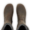 [Caffe] Sandro Herren Clog Stiefel von woody Schuhe. Herrenclogs mit biegsamer Holzsohle von woody Schuhe, Herrenclog von woody Schuhe. Clogs mit biegsamer Holzsohle und holzfußbett. Herrenclogs, Holzclogs kaufen. Clogs online bestellen. Handgemachte Herrenstiefel, farbe: caffe (kaffebraun)