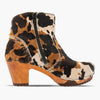 [Fell Kombi] Tanja Damen Clog Stiefelette, woody holzschuhe. tanya ankle boots gefüttert, damenstiefel, stiefel, damenclogs mit flexibler, biegsamer holzsohle. holzclogs, clogs damen knöchel stiefel, damen clogs mit fussbett. ankleboots holz schuhe, holzclog, holzschuhe kaufen, farbe: creme