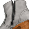 [Titan] Tanja Damen Clog Stiefelette, woody holzschuhe. tanja ankle boots gefüttert, damenstiefel, stiefel, damenclogs mit flexibler, biegsamer holzsohle. holzclogs, clogs damen knöchel stiefel, damen clogs mit fussbett. ankleboots holz schuhe, holzclog, holzschuhe kaufen, Farbe: titan