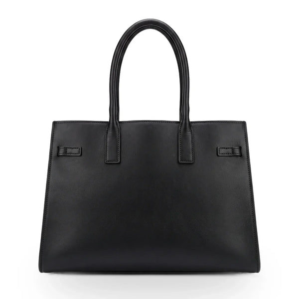woody Elena - elegante Handtasche, Handtasche aus Kuhfell, handgemacht in Österreich