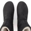 [Nero] Ulli Damen Clog Schlupfstiefel mit biegsamer nachhaltiger holzsohle, farbe: nero (schwarz), holzclogs woody schuhe, woody shoes, handgemachte holzschuhe aus österreich kärnten