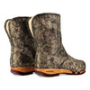[Noirgold] Ulli Damen Clog Schlupfstiefel mit biegsamer nachhaltiger holzsohle, holzclogs woody schuhe, woody shoes, handgemachte holzschuhe aus österreich kärnten, farbe: Noirgold (gold mit schwarzen cracks)
