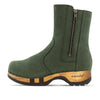 [Forest] Veronika Damen Clog Stiefelette woody, farbe: forest (waldgruen), ganzjahres, kalbslederfutter