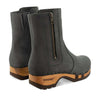 [Grigio] Veronika Damen Clog Stiefelette woody, farbe: grigio (dunkelgrau), ganzjahres, kalbslederfutter
