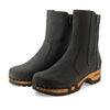 [Nero] Veronika Damen Clog Stiefelette woody, farbe: nero (schwarz), ganzjahres, kalbslederfutter