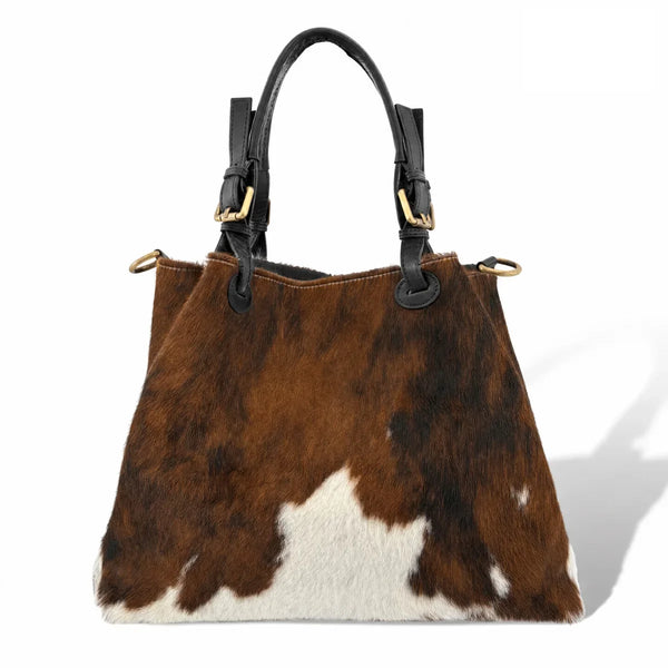 woody Victoria - schicke große Handtasche, Handtasche aus Kuhfell, Ansicht 6, handgemacht in Österreich
