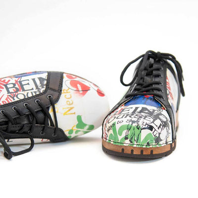 [Showtime] Wayne Herren Clog Sneaker mit biegsamer nachhaltiger holzsohle, der bestseller, farbe: showtime (multicolor-westwood), holzclogs woody, woody schuhe, woody shoes, handgemachte holzschuhe aus österreich, kärnten