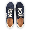 [Navy-Creme] Wayne Herren Clog Sneaker, Herrenclog Sneaker, sneakers clogs herren mit biegsamer nachhaltiger holzsohle, der bestseller, holzclogs woody, woody schuhe, woody shoes, handgemachte holzschuhe aus österreich, kärnten, farbe: navi-creme
