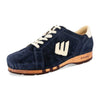 [Navy-Creme] Wayne Herren Clog Sneaker, Herrenclog Sneaker, sneakers clogs herren mit biegsamer nachhaltiger holzsohle, der bestseller, holzclogs woody, woody schuhe, woody shoes, handgemachte holzschuhe aus österreich, kärnten, farbe: navi-creme