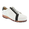 [Shadow] Wayne Herren Clog Sneaker mit biegsamer nachhaltiger holzsohle, der bestseller, farbe: shadow (asymetrisch weiss und schwarz), holzclogs woody, woody schuhe, woody shoes, handgemachte holzschuhe aus österreich, kärnten