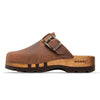 [Tabacco] Lukas Clogs Herren mit biegsamer nachhaltiger holzsohle, der bestseller, farbe: tabacco-braun, holzclogs woody, woody schuhe, woody shoes, handgemachte holzschuhe aus österreich, kärnten
