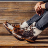 [Fell Natur] Pascal Fell Herren Clog Stiefel. fellschuh, fellstiefel, fellclog, kuhfell clogs, fellclogs. woody holzschuhe fell stiefel. kuhfell schuhe, fell clogs, woody kuhfell schuhe, fell kuhclogs kaufen. fellschuhe, holzschuhe, holzclogs fell kaufen.