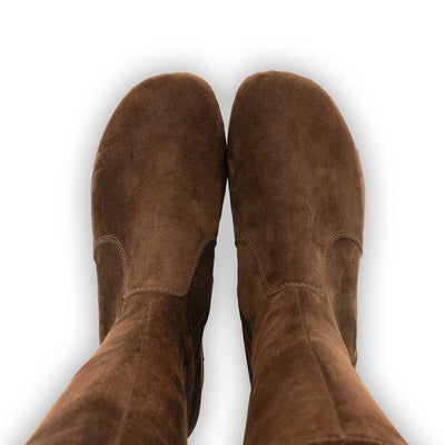 [Chocolate] ZOEY - Zoey Damen Clog Stiefel, woody Schuhe. Damen Stiefelette mit Absatz. Damenclogs, Damen Clogs - Clogs Damen. Holzschuhe für Damen, Holzclogs, Damen Pantoletten mit Holzsohle. Damen Stiefelette kaufen. Farbe: chocolate (braun)