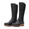 [Nero Glattleder] ZOEY - Zoey Damen Clog Stiefel woody. Damen Stiefelette mit Absatz. Damenclogs, Damen Clogs - Clogs Damen. Holzschuhe für Damen, Holzclogs, Damen Pantoletten mit Holzsohle. Damen Stiefelette kaufen. Farbe: nero (schwarz)