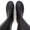 [Nero Glattleder] ZOEY - Zoey Damen Clog Stiefel woody. Damen Stiefelette mit Absatz. Damenclogs, Damen Clogs - Clogs Damen. Holzschuhe für Damen, Holzclogs, Damen Pantoletten mit Holzsohle. Damen Stiefelette kaufen. Farbe: nero (schwarz)