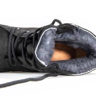 [Nero] Anne Clog Ankle Boots / stiefeletten, woody holzschuhe. ankle boots gefüttert, damenstiefel, stiefel, damenclogs mit flexibler, biegsamer holzsohle. holzclogs, clogs damen knöchel stiefel, damen clogs mit fussbett. ankleboots holz schuhe, holzclog, holzschuhe kaufen, farbe: nero