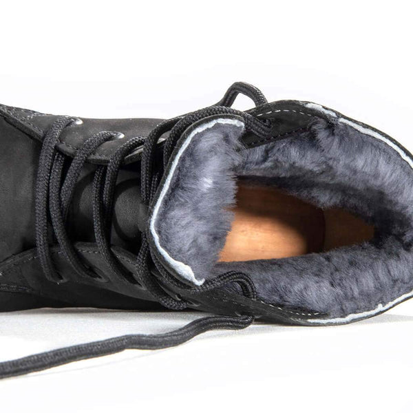 [Nero] Anne Clog Ankle Boots / stiefeletten, woody holzschuhe. ankle boots gefüttert, damenstiefel, stiefel, damenclogs mit flexibler, biegsamer holzsohle. holzclogs, clogs damen knöchel stiefel, damen clogs mit fussbett. ankleboots holz schuhe, holzclog, holzschuhe kaufen, farbe: nero
